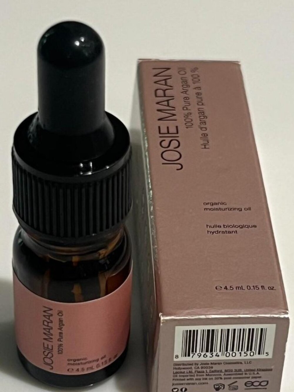 Josie Maran 100% Pure Argan Oil Multitask Body Oil Mini New In Box - Picture 9 of 9